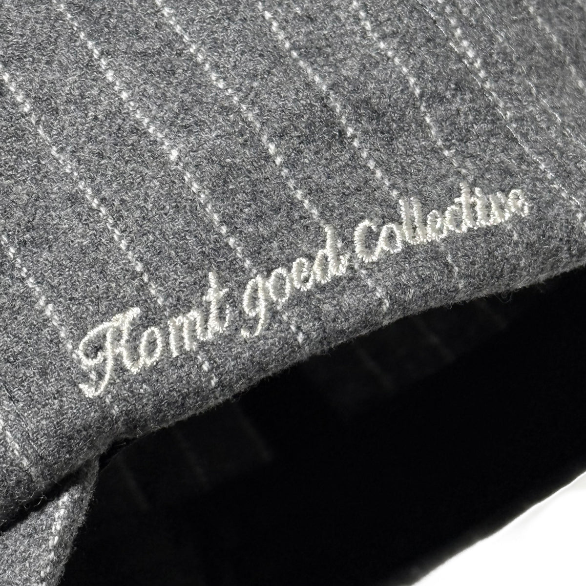 SIGNATURE HAT │ PINSTRIPE GREY